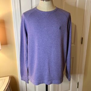 EUC Men's Johnnie-O Sholes Knit Pullover in Purple Haze Size LARGE
